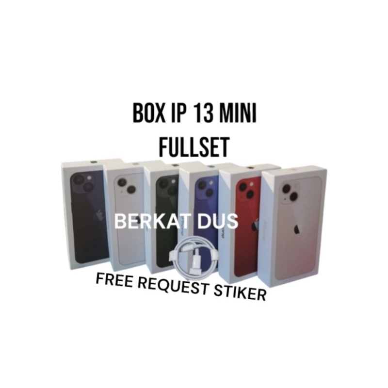 

BOX/KOTAK 13 MINI FULLSET, WARNA LENGKAP