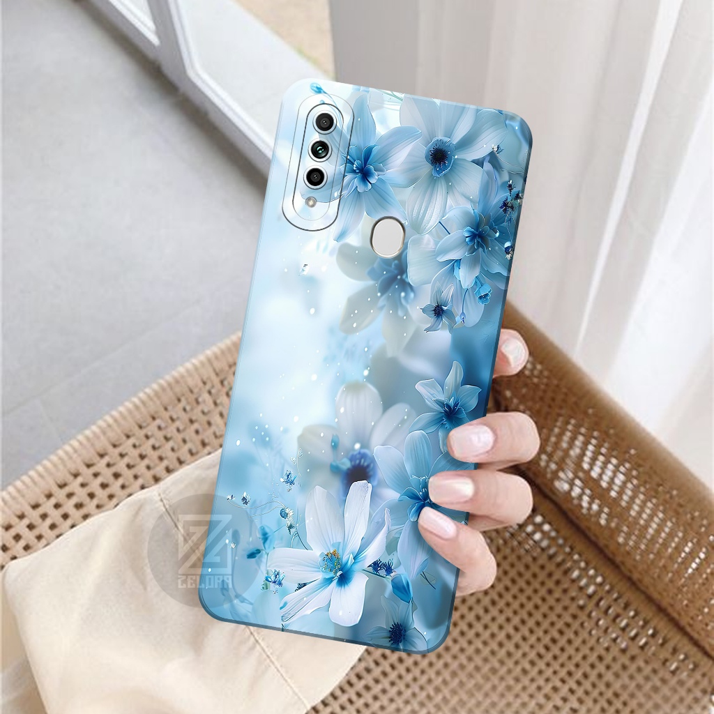 Case OPPO A31 Fashion Case Bunga Softcase OPPO A31 Silikon Pro Camera Casing OPPO A31 Kesing OPPO A3