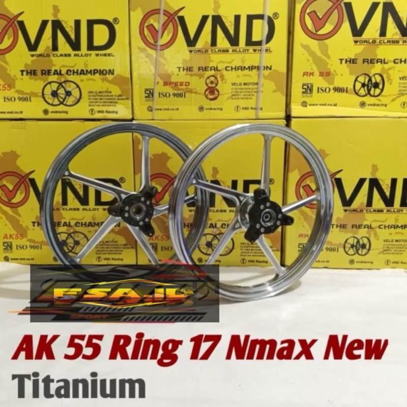 VELG RACING VND AK55 RING 17 YAMAHA NMAX NEW NMAX OLD fsa