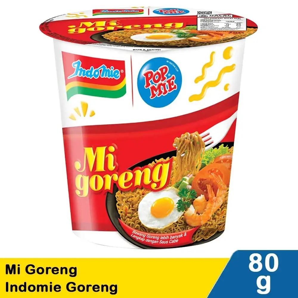 

Pop Mie Goreng Termurah Promo Grosir Cup 80Gr