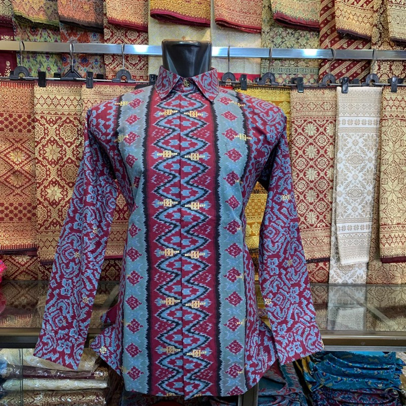 KEMEJA BLONGKET / BATIK PALEMBANG PRIA PREMIUM
