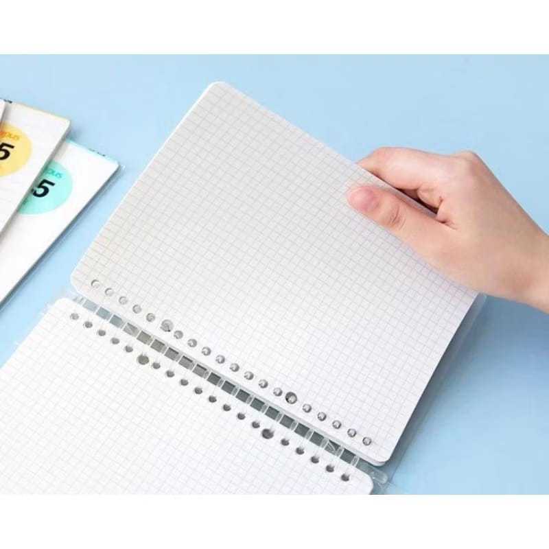 

Loose Leaf A5, B5 Kertas File isi Binder, 20 Holes A5 ,26 Holes B5, Bahan Bookpaper isi 50 lembar