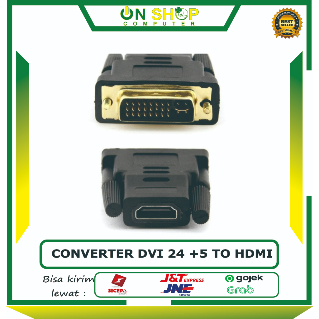 DVI TO HDMI 24+5 / DVI 24 + 5 KONEKTOR / CONNECTOR / CONVERTER DVI 24+1 To HDMI