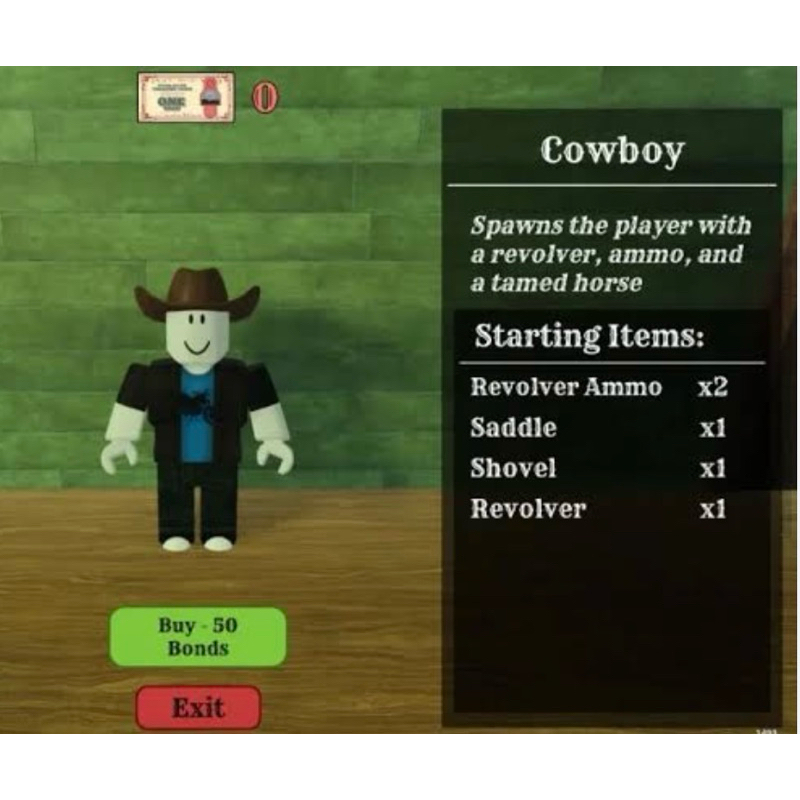 Cowboy class dead rails