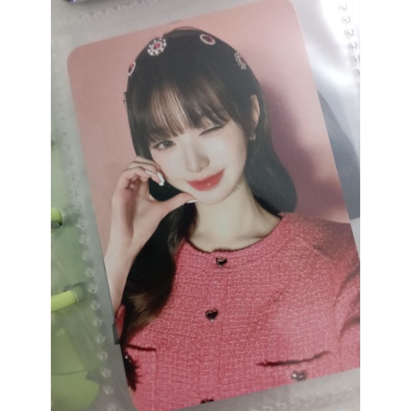 hapa kristin wonyoung ive photocard official