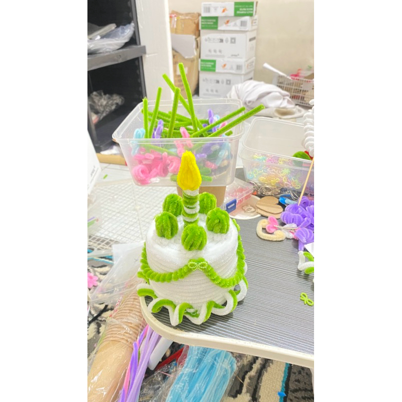 

CAKE ULTAH KAWAT BULU | KUE ULANG TAHUN | KUE MAINAN