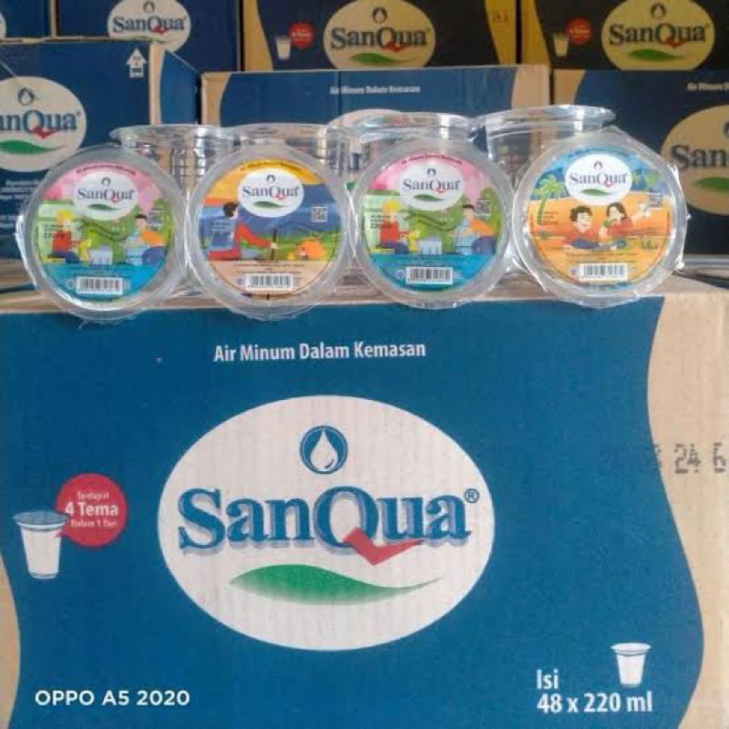 

sanqua cup kecil 1 kardus