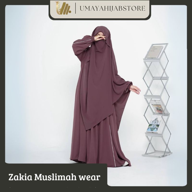 UMY - DZURRA SERIES by ZAKIA MUSLIMAH WEAR | Gamis | Khimar