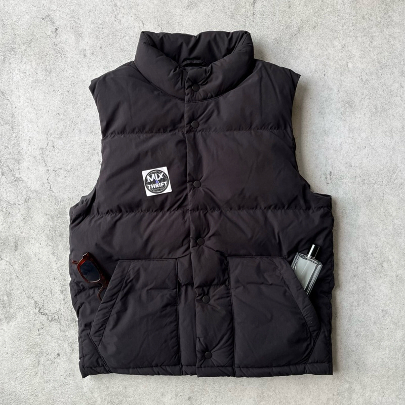 uniqlo puffer vest second | vest gelembung uniqlo | vest uniqlo second