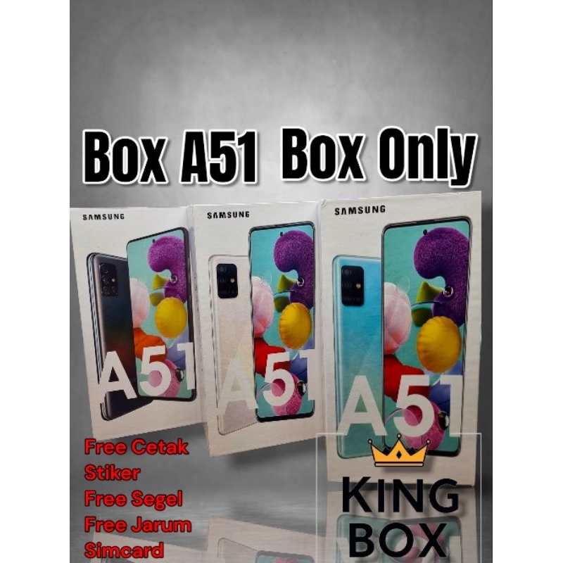 

DUS BOX KOTAK SAMSUNG A51 BOX ONLY
