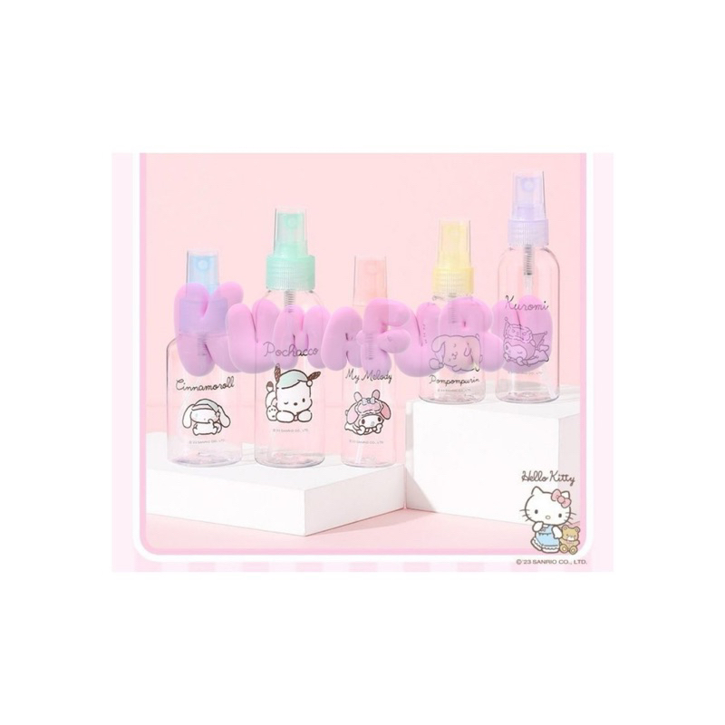 BOTOL SPRAY KARAKTER TRAVEL/ HAND SANITIZER/ TONER/ PARFUM 50ML