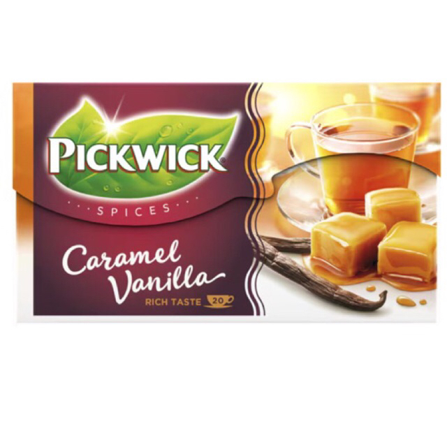 

Pickwick Teh Hitam Karamel Vanilla 20pcs - BELANDA