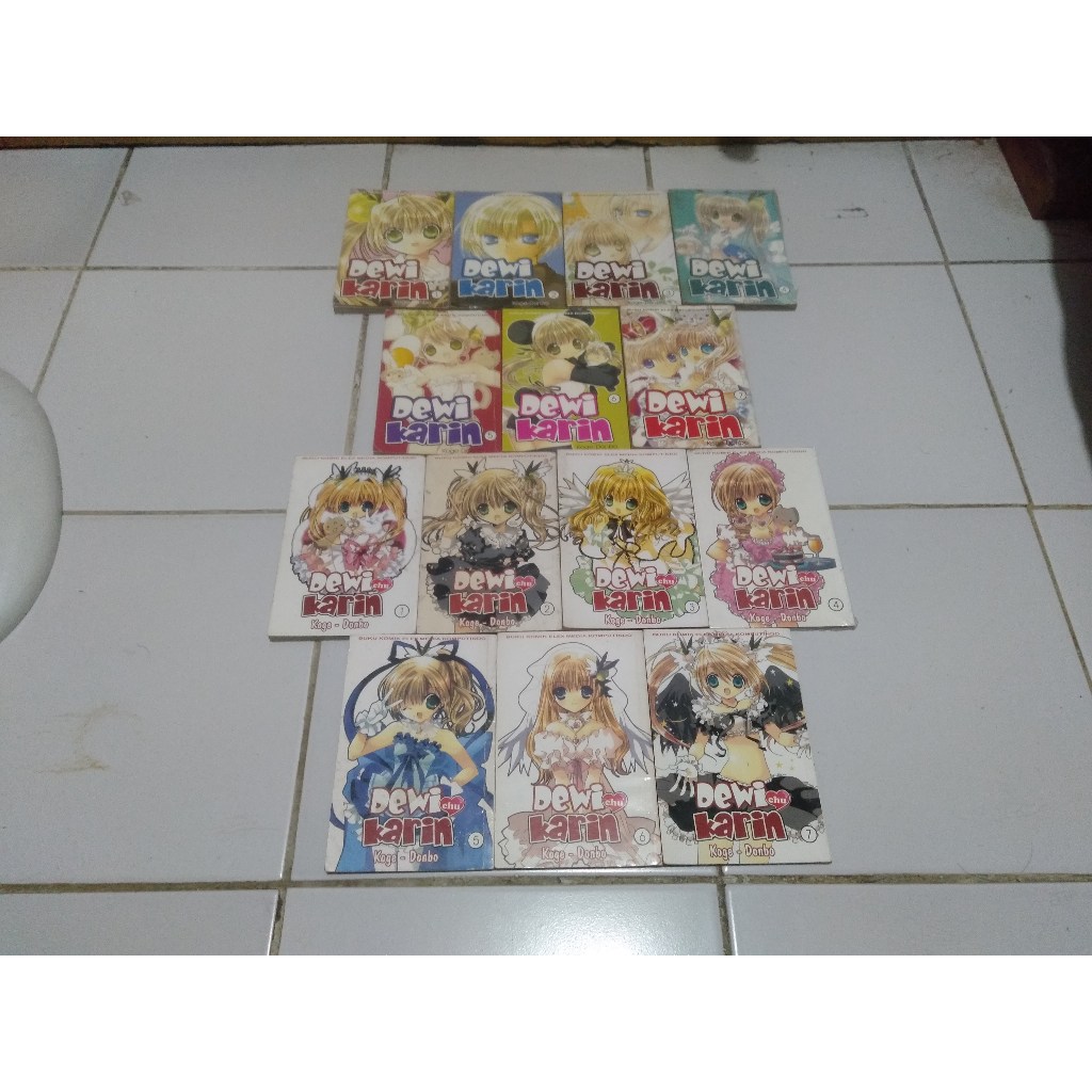 Set komik Dewi Karin + Dewi Karin Chu