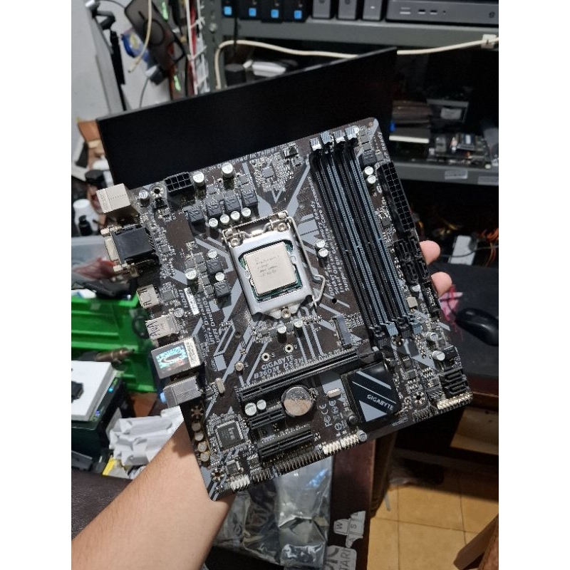 Paketan Intel i9 9900k plus Gigabyte B360M DS3H Motherboard Processor