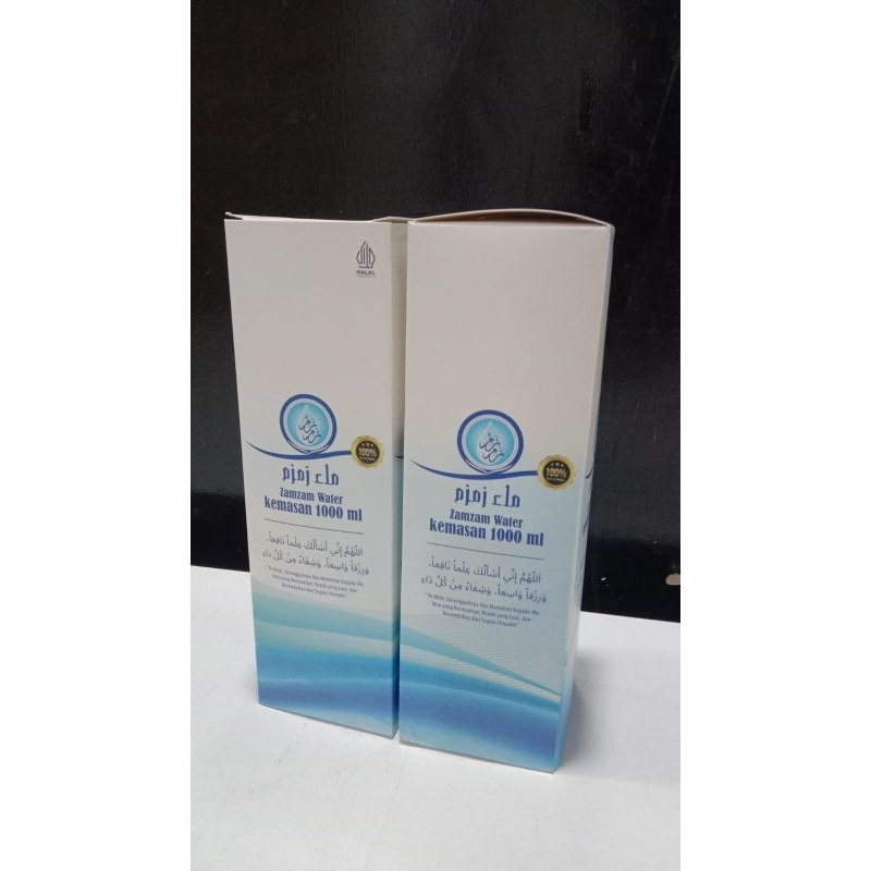 

Air Zamzam 1 liter asli saudi