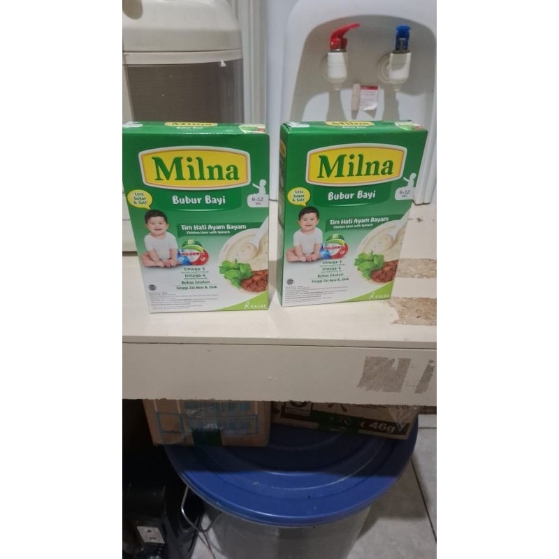 

milna bubur bayi rasa tim hati bayam usia 6-12 bulan