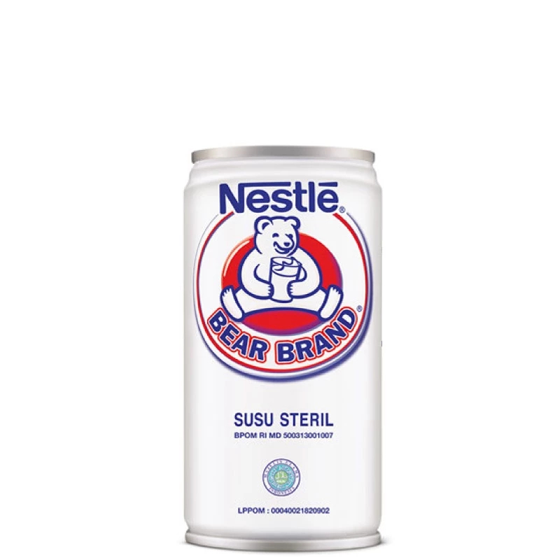 

BEAR BRAND Susu Kaleng Susu Beruang Susu Steril 189ml
