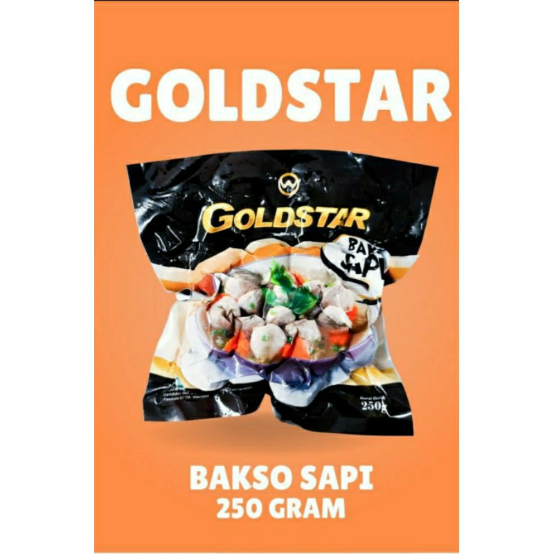

Goldstar Bakso Sapi 250g