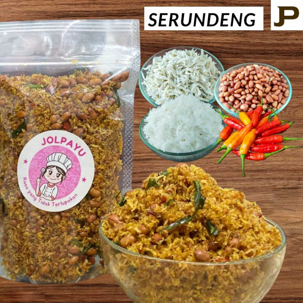 

Serundeng Kelapa Teri Kacang Pedas Manis Original Gurih 250gr Halal Khas Sunda