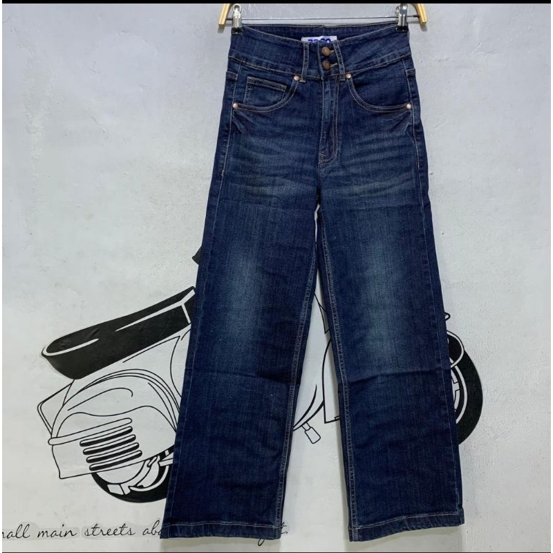 NEW CELANA WANITA KULOT TINT GREEN JEANS,KULOT GET IT TINT GREENWOSH DAN MISS2000 WANITA/BOYFRIEND K