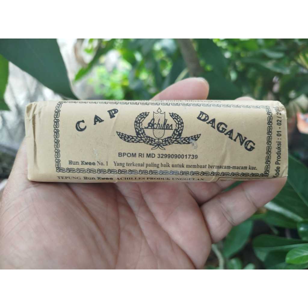 

Hun Kwee Achilles Cap Dagang 150gram I Tepung Hunkwee I Halal