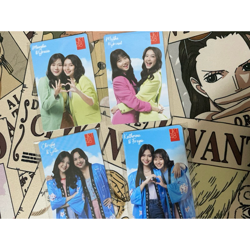 Photocard JKT48 x J Trust Bank Vol 2 - Christy | Gracia | Greesell | Gita | Kathrina | Freya | Marsh