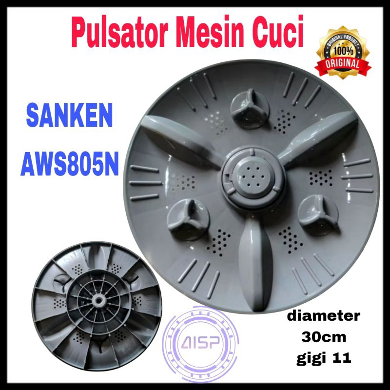 Pulsator Mesin Cuci Sanken AWS805N diameter 30cm Gigi 11