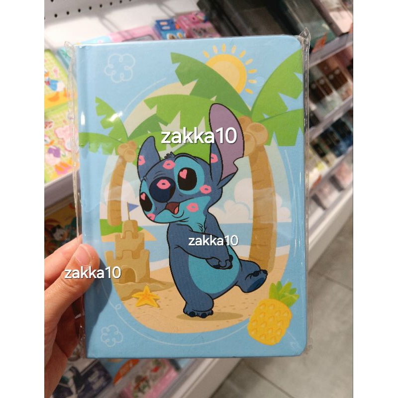 

(2 model) Ohsome Disney Buku Catatan Hardcover Stitch & Angel B6 80 sheets Notepad / Notebook / Buku Tulis Lucu