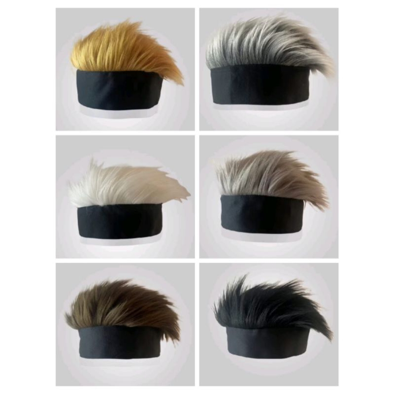 Topi rambut palsu Naruto, Topi rambut palsu wig