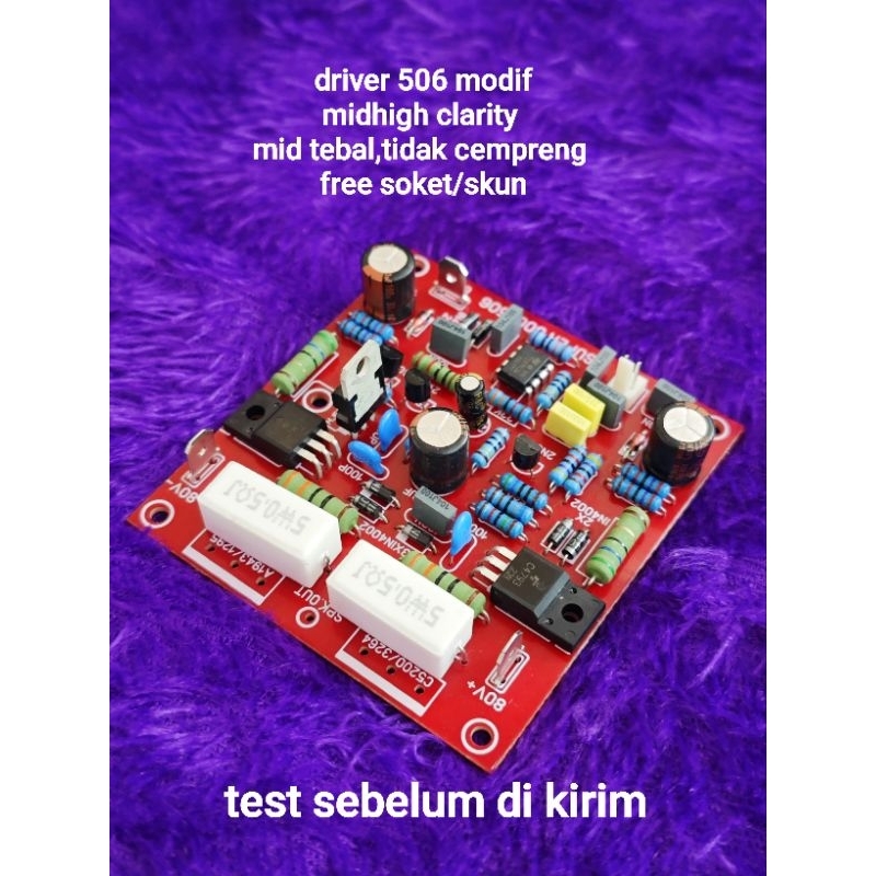 kit driver socl 506 modif midhigh clarity kualitas bagus