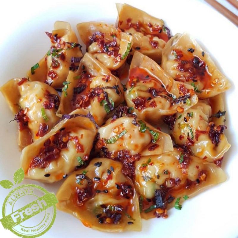 

[Tinggal Rebus] Pangsit Chili Oil Fathiya Home Made