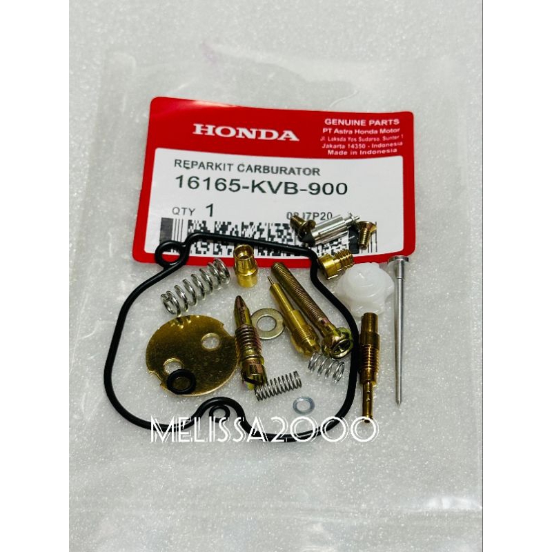 REPAIRKIT KARBURATOR 16165-KVB-900 REPAIR KIT VARIO 110 SCOOPY SPACY BEAT, ORIGINAL