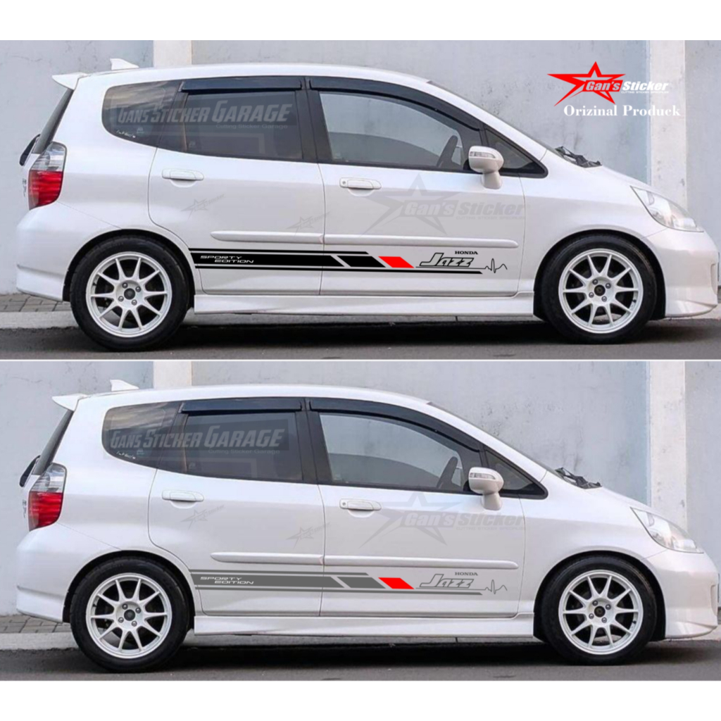 Variasi Sticker Honda Jazz GD3 Honda Jazz Gen1 Aksesoris Eksterior Mobil Honda Jazz
