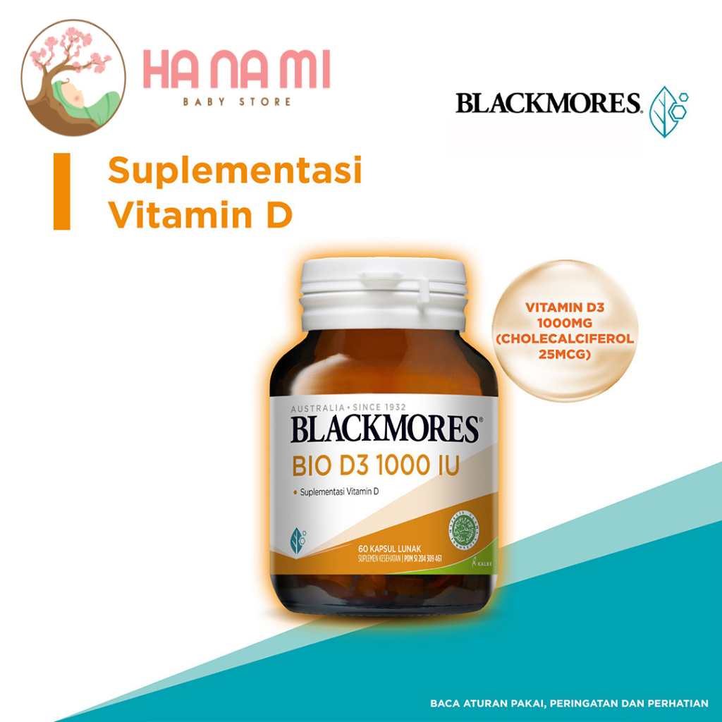 Blackmores Bio D3 1000 IU BPOM KALBE