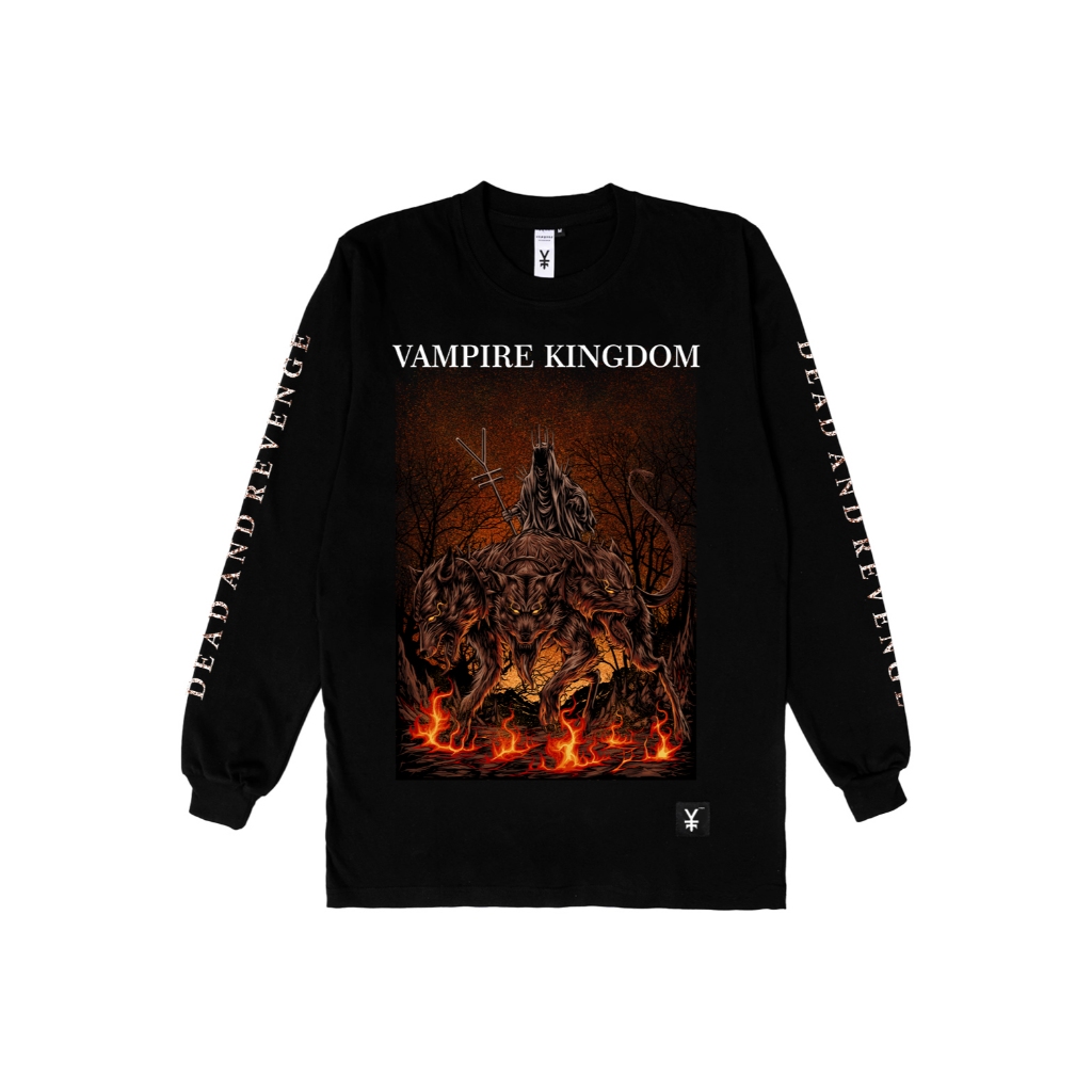 Vampire Kingdom Longsleeve Hell Crush Hitam