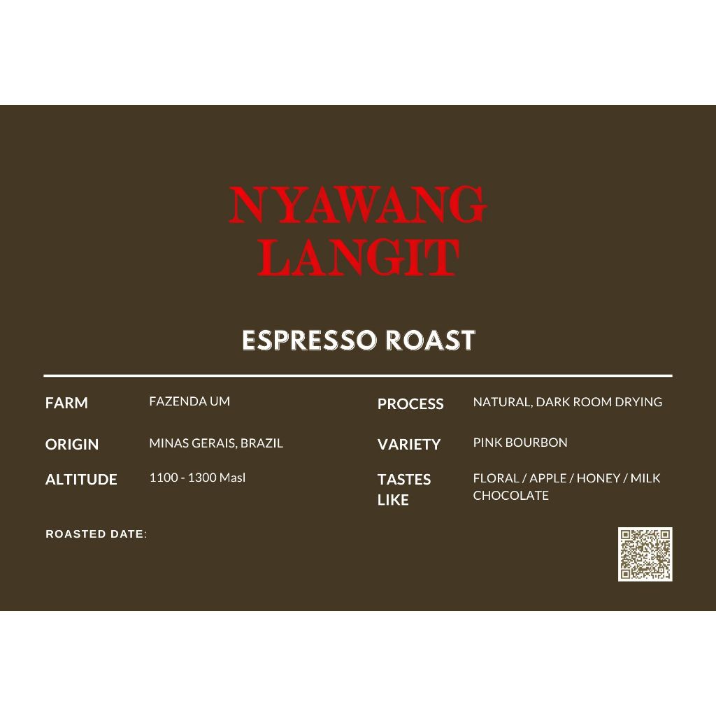 

BRAZIL FAZENDA UM PINK BOURBON ESPRESSO ROAST