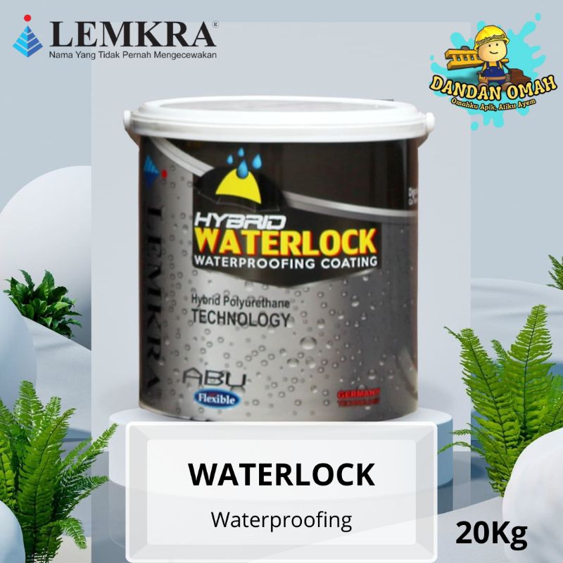LEMKRA WATERLOCK / CAT WATERPROOFING / KEMASAN 20KG