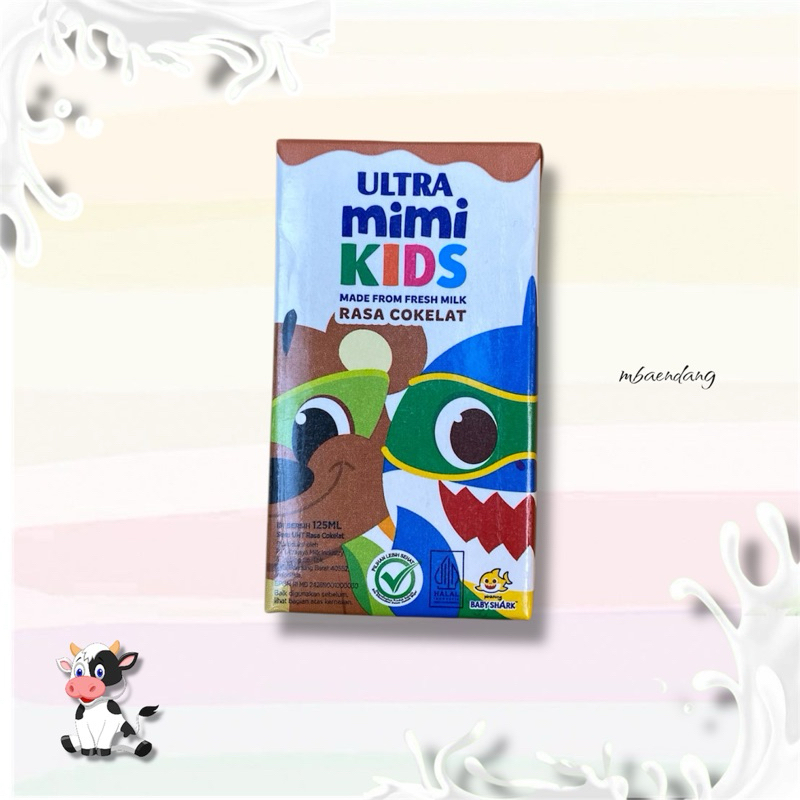 

susu uht ultramimi kids rasa coklat (40pcs x 125ml )