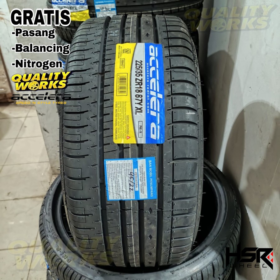 BAN MOBIL 225 35 R18 ACCELERA PHI - BAN MOBIL RING 18 UKURAN 225/35 R18
