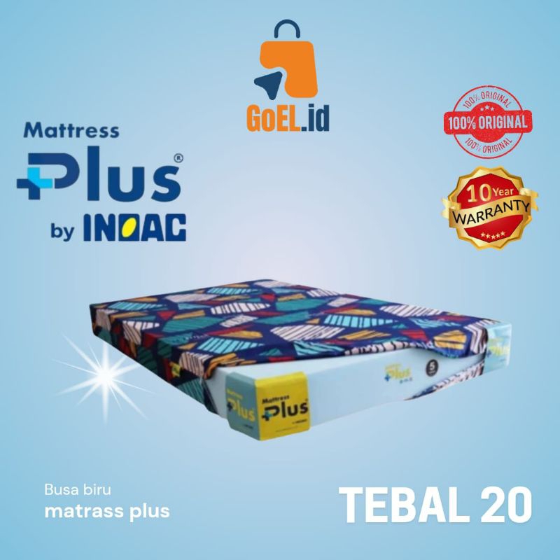 KASUR BUSA INOAC ORI MATRESS PLUS BUSA BIRu / Kasur inoac / INOAC / Kasur busa inoac / inoac bandung
