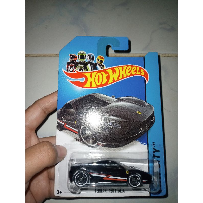 Hot Wheels Ferrari 458 Italia Black