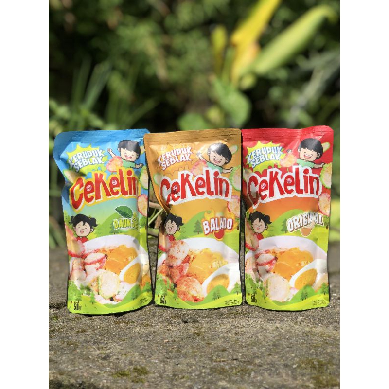 

CEKELIN KRUPUK SEBLAK 3 VARIAN NETTO 50g