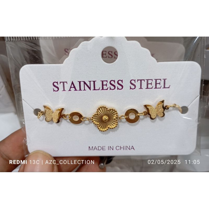 gelang serut titanium gelang serut wanita cantik