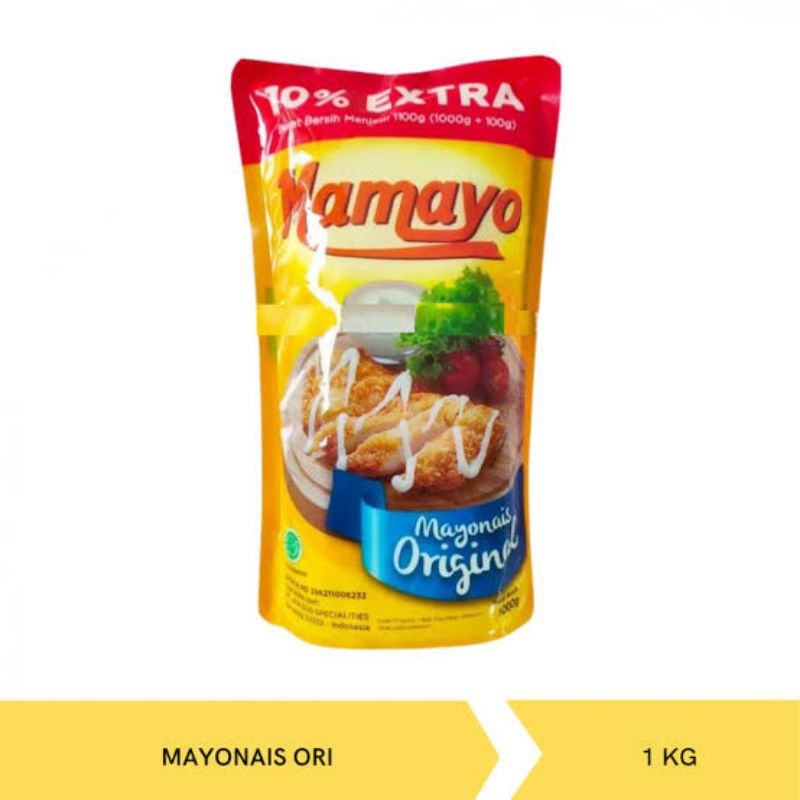 

MAMAYO MAYONAIS ORIGINAL 1KG EXTRA 10%