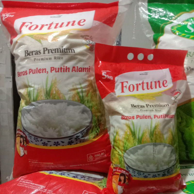 

Beras Fortune 5 Kg & 1 Krg Murah