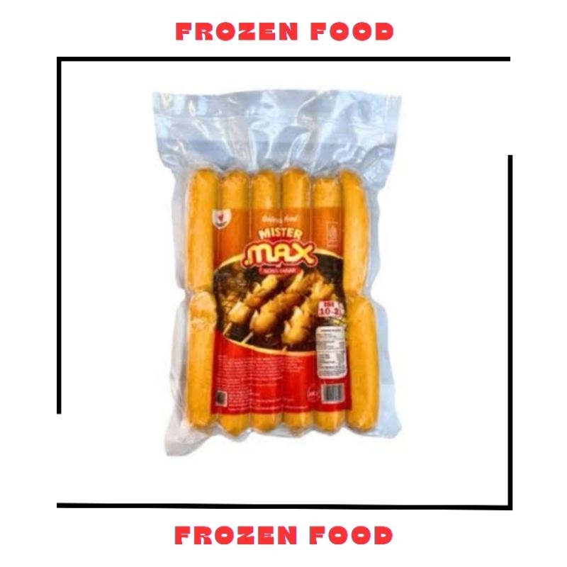 

Mister Max Sosis Bakar Isi 12 500gr