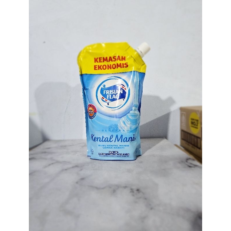 

FRISIAN FLAG SUSU BENDERA KENTAL MANIS POUCH 545G