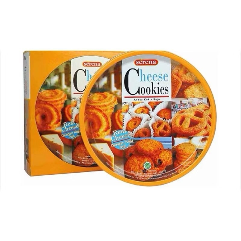

Serena Cheese Cookies 454gr Kukis Rasa Keju