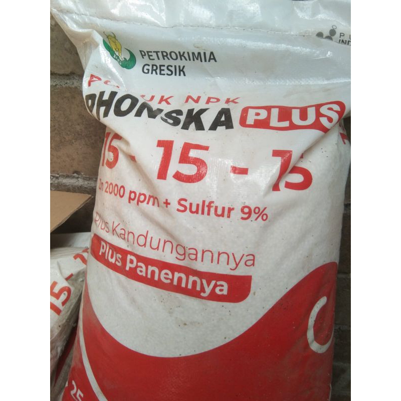 Pupuk Phonska plus 15 - 15 - 15  non subsidi 25 kg original