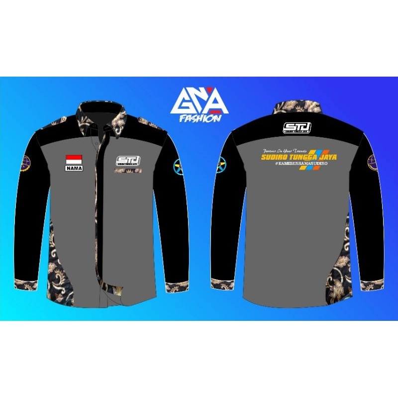 Kemeja Sudiro Tungga Jaya kombinasi batik (random)